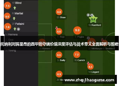 托纳利对阵里昂的西甲防守端价值深度评估与战术意义全面解析与前瞻